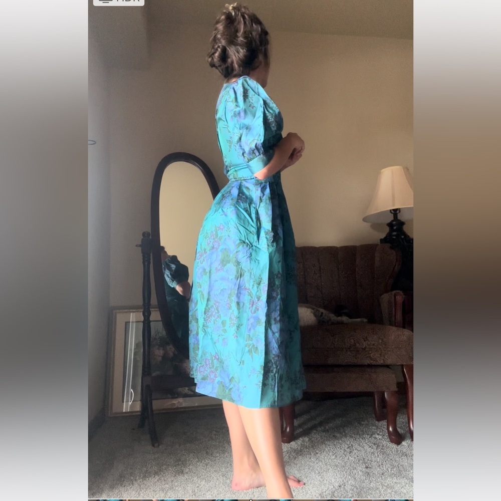 Vintage Lanz of Salzburg Floral dress - Picture 4 of 7